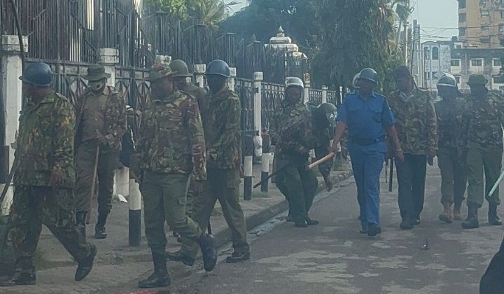 Heavy police presence in Mombasa ahead of Saba Saba protests