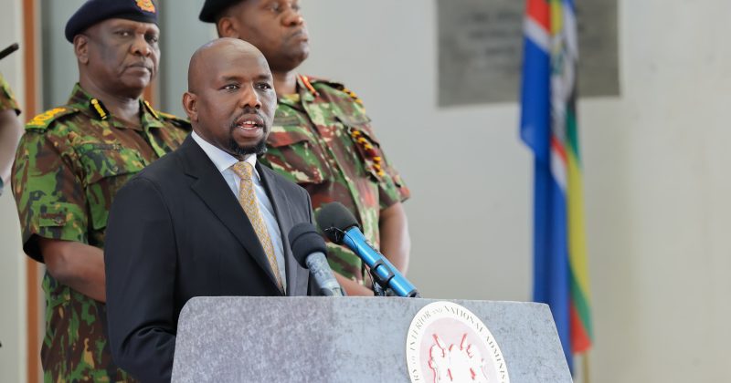 Killer squads do not exist in our police formations: Murkomen