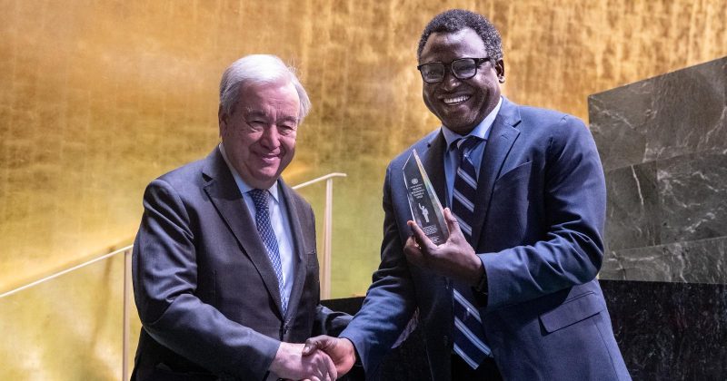 Kenya’s Kennedy Odede awarded 2025 Nelson Mandela Prize by UN Chief