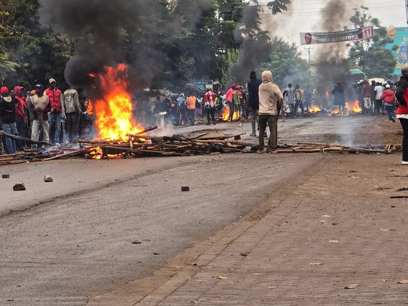 Tension High as Bonfires, Roadblocks Mark Saba Saba Anniversary Across Kenya