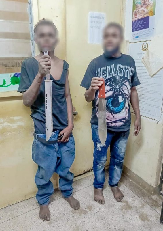 Suspected gang members arrested in Mombasa County