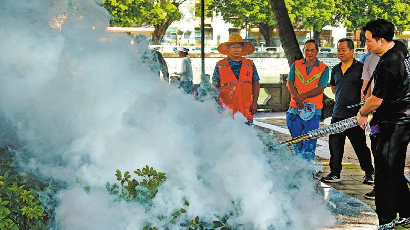 China’s Foshan city winning battle against chikungunya fever