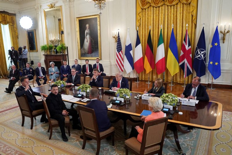 White House Summit brings together Trump, Zelensky and European leaders