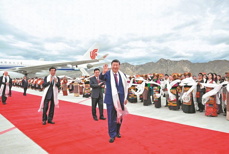 Xi roots for stability, social harmony as he leads key celebration in Xizang