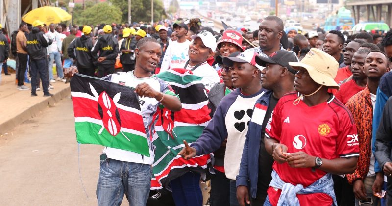 Patriotic fever as Kenyans flock Kasarani for Stars’ CHAN opener