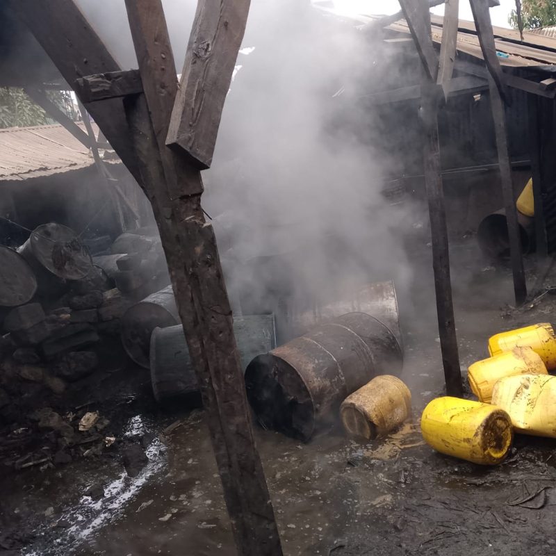 NACADA storms Soweto, destroys vast Karanga empire