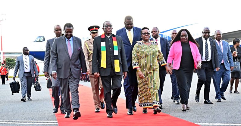 Mnangagwa in Nairobi to co-chair EAC-SADC session on DRC with Ruto