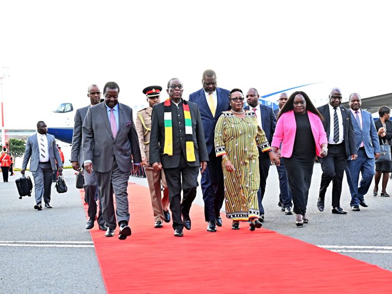 Mnangagwa in Nairobi to co-chair EAC-SADC session on DRC with Ruto