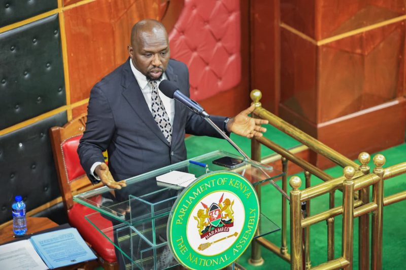Murkomen to address MPs on State of Security