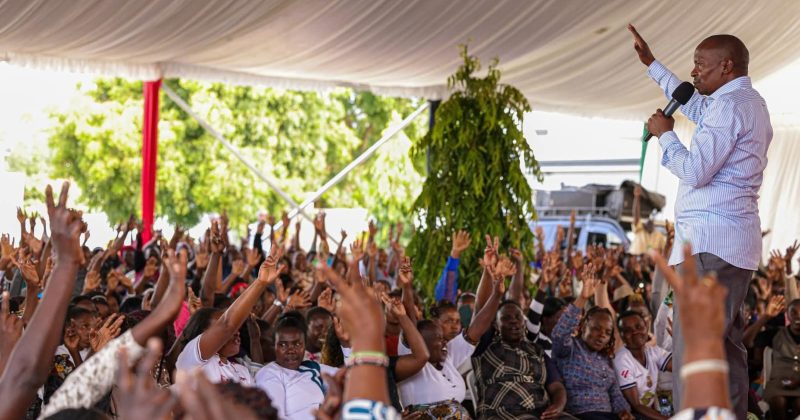 Kindiki Assures Mama Mboga of Govt Support Through Modern Markets and Grants