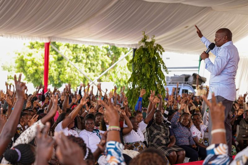 Kindiki Assures Mama Mboga of Govt Support Through Modern Markets and Grants