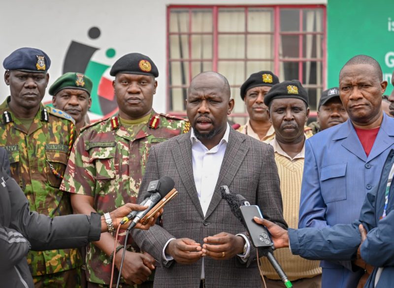 Murkomen warns politicians against incitement as protests flare in Nyandarua
