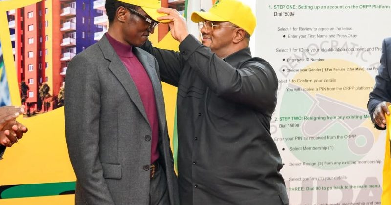 Buzeki Joins United Democratic Alliance Ahead of 2027 Elections