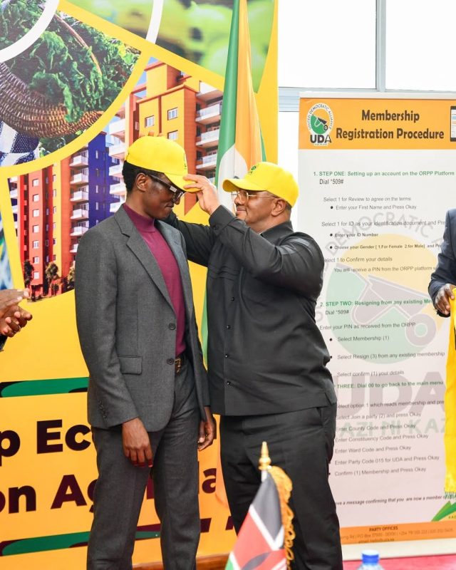 Buzeki Joins United Democratic Alliance Ahead of 2027 Elections