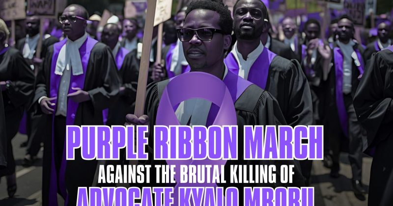 LSK leads nationwide march to demand justice for slain lawyer Kyalo Mbobu