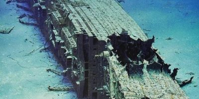 Artefacts recovered from Titanic’s sunk sister ship