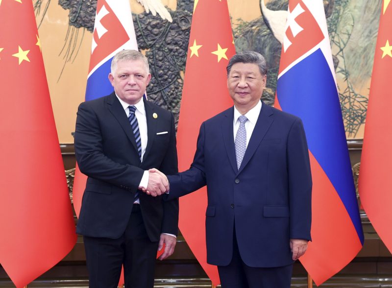 Xi roots for ‘true multilateralism’, reform of global order in talks with Slovak PM