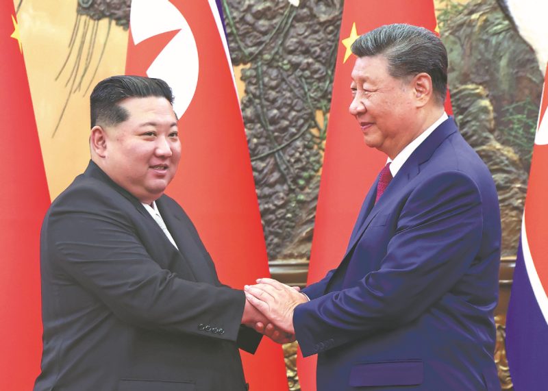 China, North Korea vow to consolidate ties folloing Xi-Kim talks