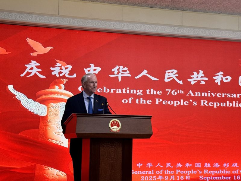 Tariffs weigh on China-LA port trade ties