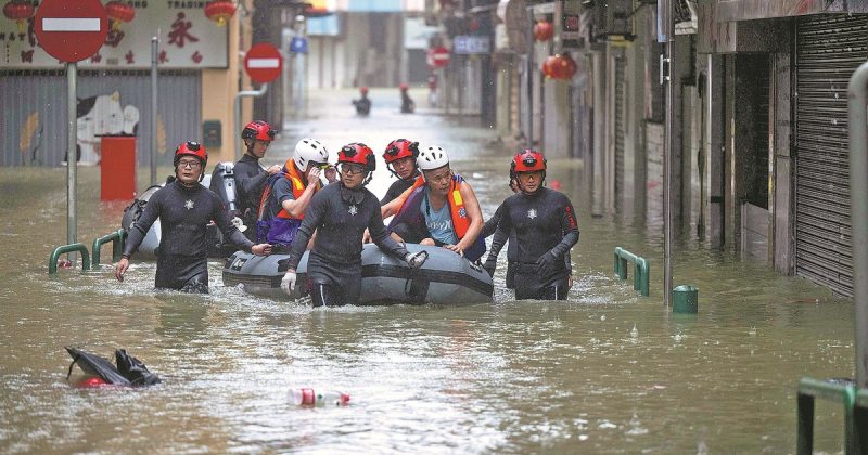 Typhoon Ragasa weakens after landfall in Guangdong