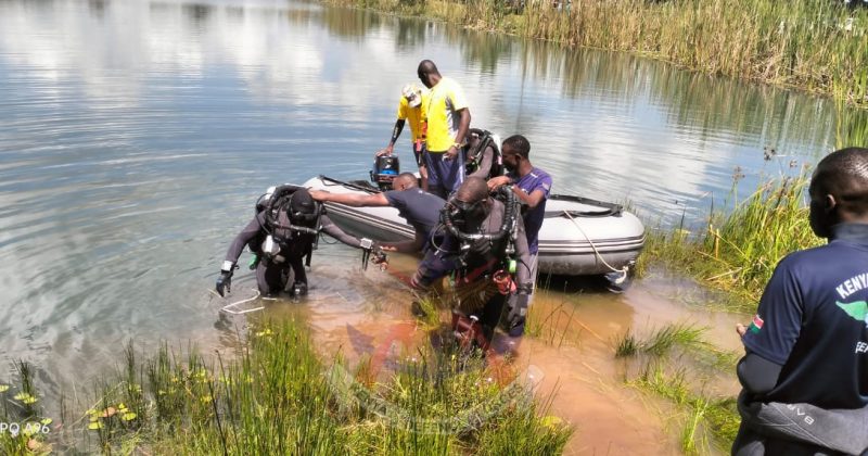 KDF divers retrieve body of drowning victim from 80-foot deep Chepkorio Dam