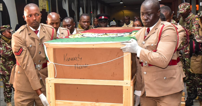 Body of Kenyan officer killed in Haiti road crash repatriated Friday night
