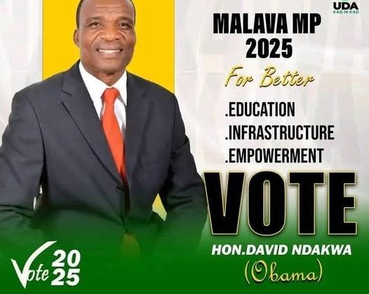 Kakamega Minority leader Ndakwe upsets Injendi’s son, Ryan to clinch UDA ticket for Malava By-election