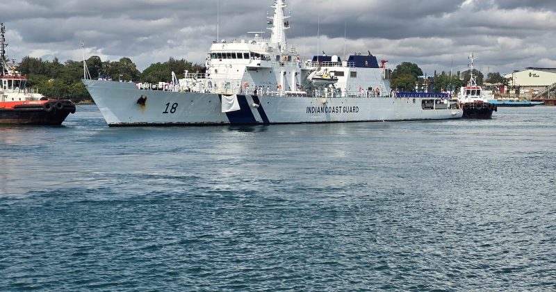 Indian ship in Mombasa ahead of joint exercise with Kenyan Coast Guard