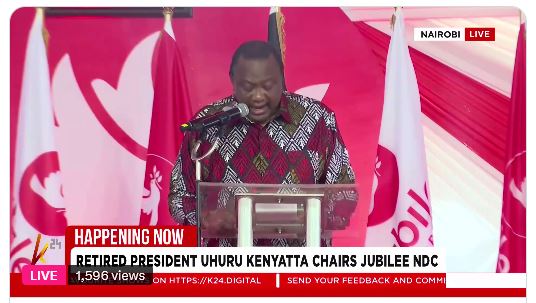 Jubilee seeks renewal at Special NDC attended by Uhuru, Matiangi
