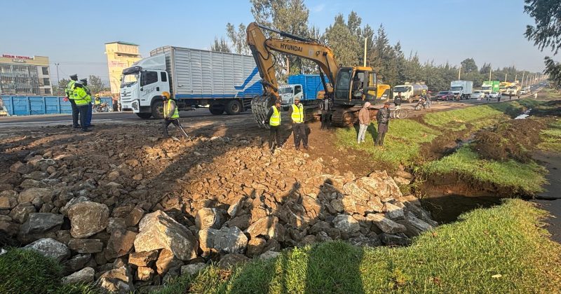 KeNHA reopens Nakuru–Eldoret Highway after sinkhole repairs