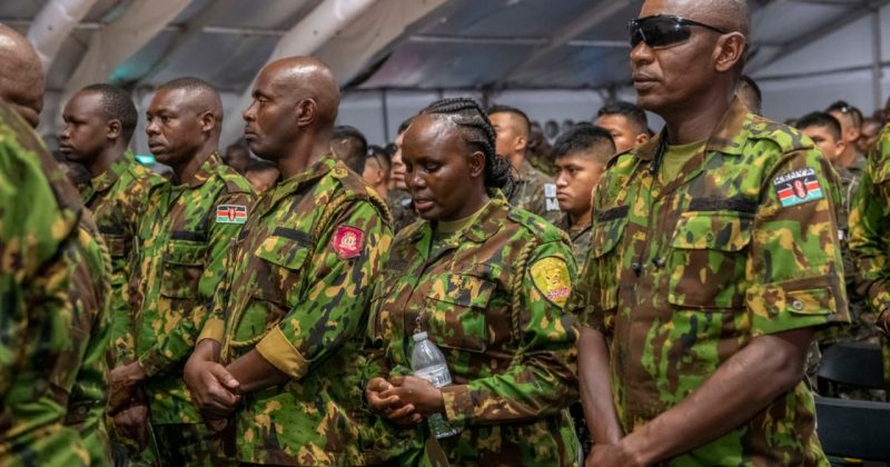 MSS holds memorial for Kenyan officer killed in Haiti road accident
