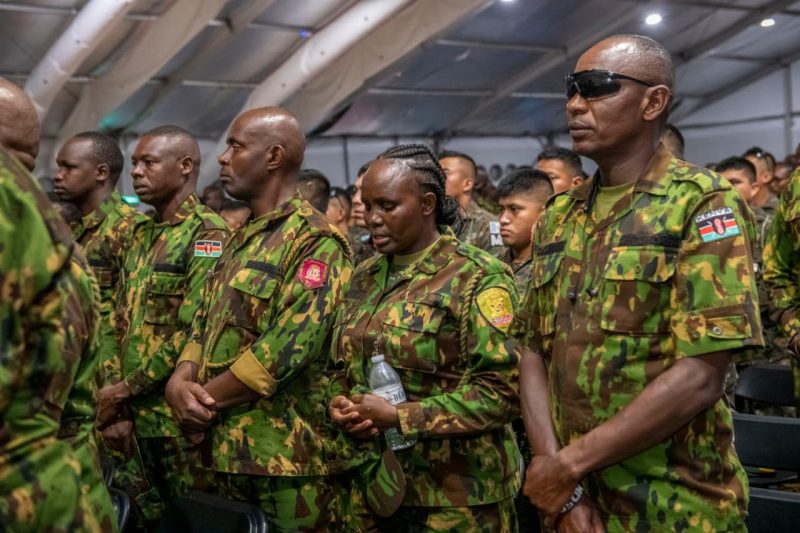 MSS holds memorial for Kenyan officer killed in Haiti road accident