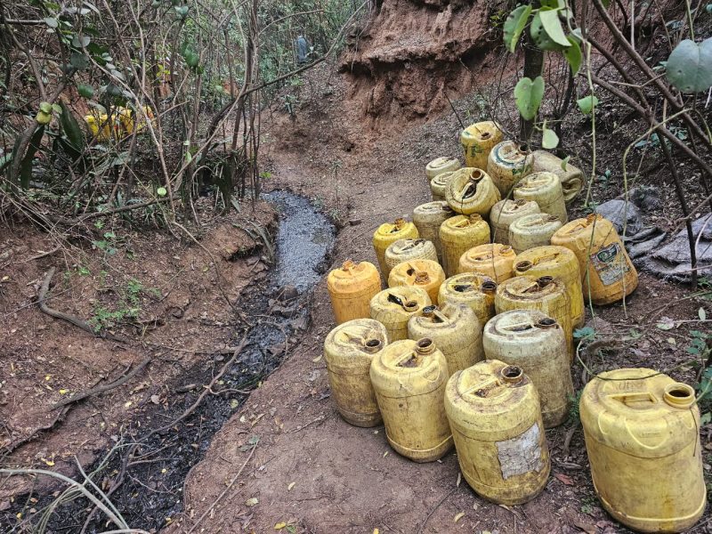 NACADA-led Multi-Agency Blitz Wipes Out Massive Illicit Brew Operation in Kisumu