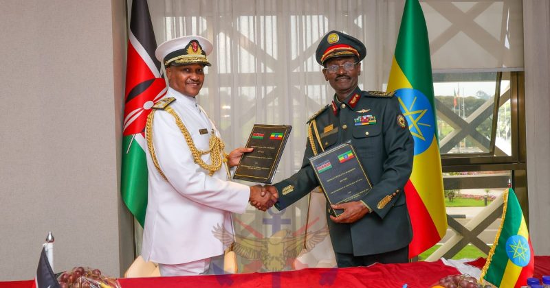 Kenya, Ethiopia ink Defence Cooperation agreement to tackle regional security threats