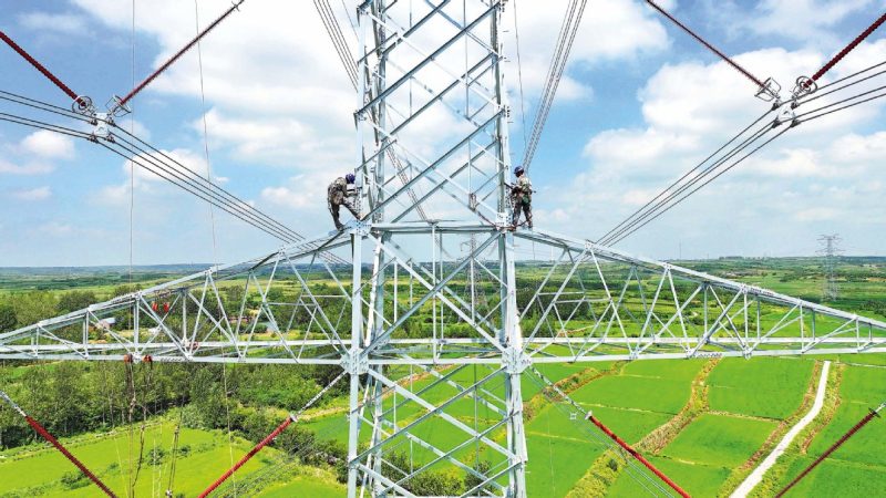 China’s electrification rate rises on green efforts