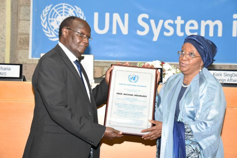 Prof. Michael Ndurumo named UN Kenya Person of the Year 2025 for championing disability inclusion