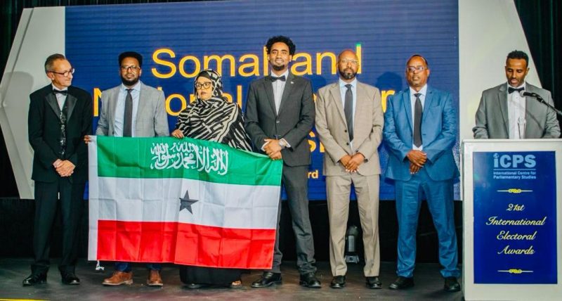 Somaliland electoral commission wins global award for transparent elections in Botswana