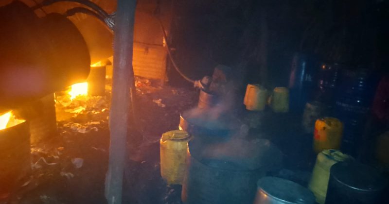 NACADA’s Midnight Raid in Korogocho Unleashes Fury on Illicit Trade