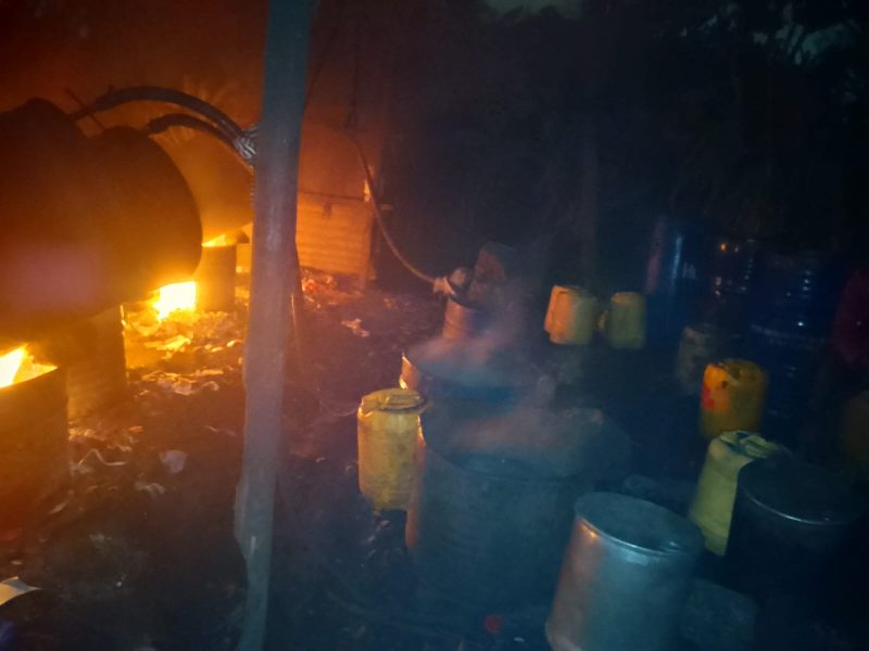 NACADA’s Midnight Raid in Korogocho Unleashes Fury on Illicit Trade
