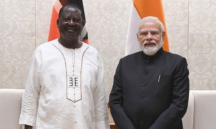 Modi mourns ‘dear friend’ Raila as towering statesman, cherished friend of India