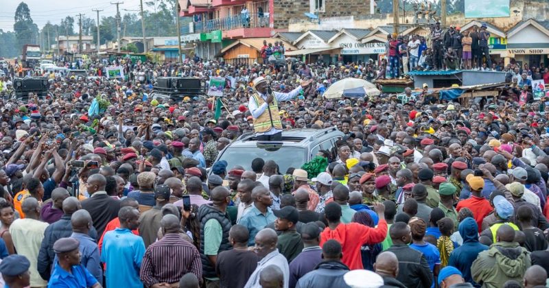 President Ruto Sings “Norangwa” as He Rallies Support for UDA Candidate in Malava By-Election
