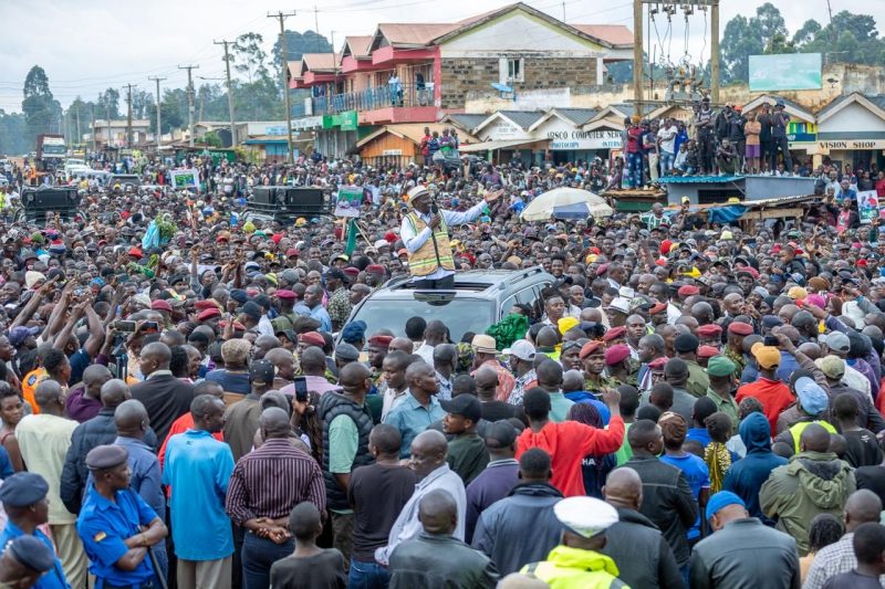 President Ruto Sings “Norangwa” as He Rallies Support for UDA Candidate in Malava By-Election
