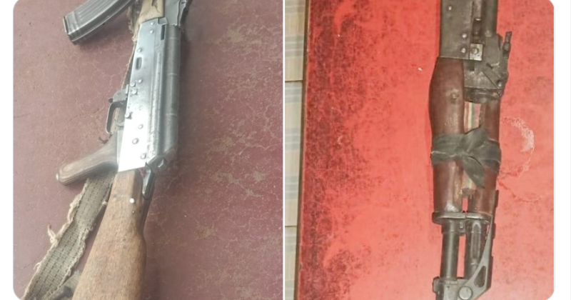 Residents surrender 2 illegal guns in North Rift disarmament effort