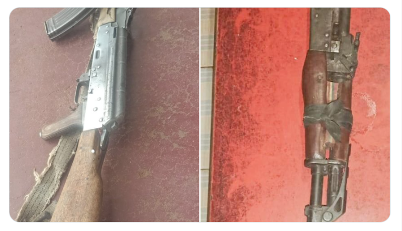 Residents surrender 2 illegal guns in North Rift disarmament effort