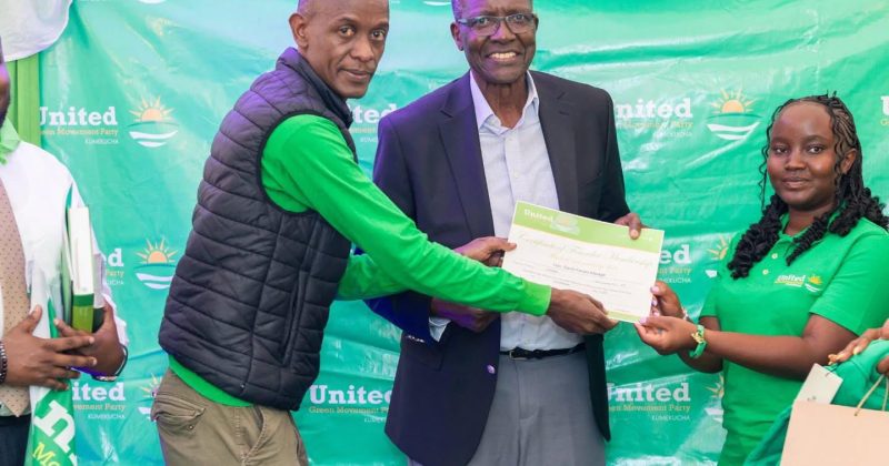 Maraga settles on United Green Movement Party as vehicle for State House race