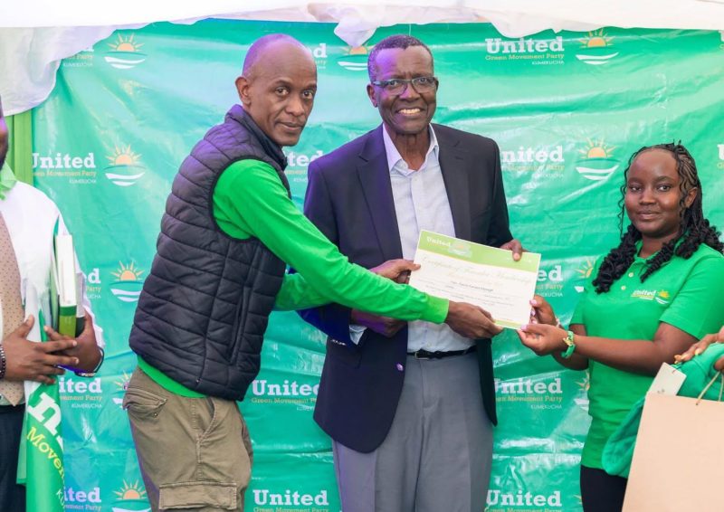 Maraga settles on United Green Movement Party as vehicle for State House race