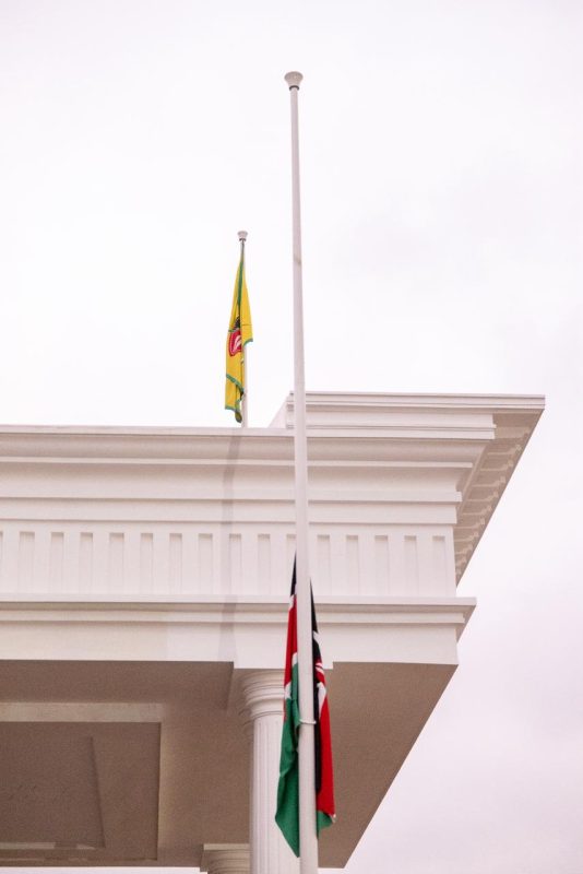 Flags fly at half-mast as Kenya mourns Raila Odinga