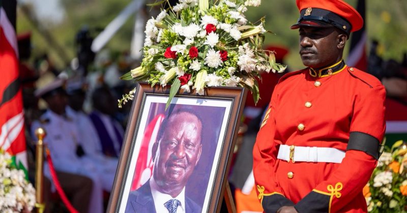 LIVE: Raila Odinga funeral service underway in Bondo ahead of burial