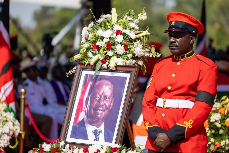 LIVE: Raila Odinga funeral service underway in Bondo ahead of burial