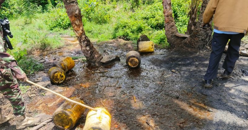 NACADA nets thousands of litres of illicit brew in major Kericho blitz
